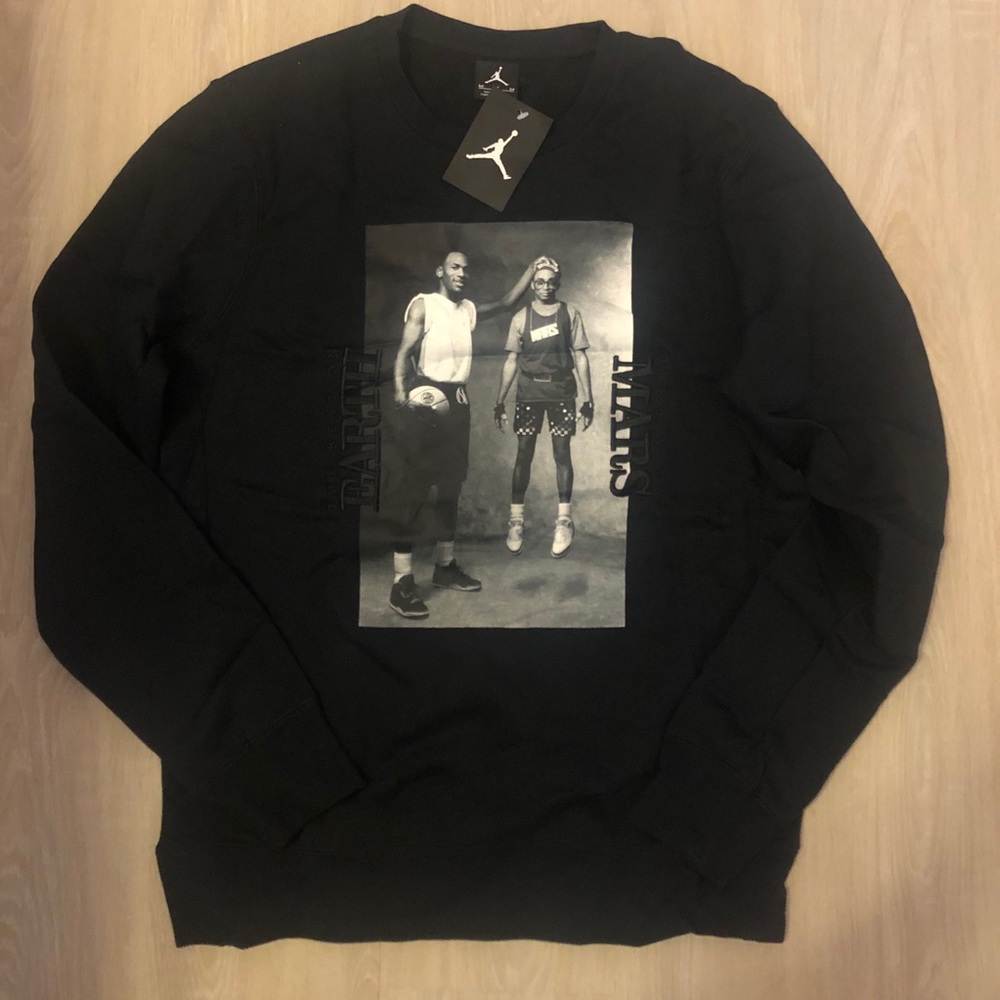 NWT NIKE Jordan men's fleece top - Picture 3 of 11